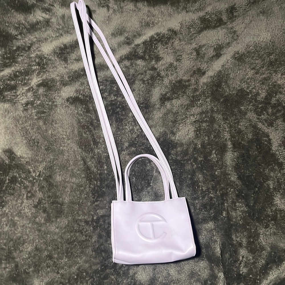 Womens Small Lavender Telfar bag